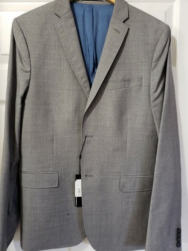 J. LINDEBERG Hopper Soft Dressed wool Blazer Slim Fit 50 L LT GRAY MEL REG$ 575. - Picture 9 of 9
