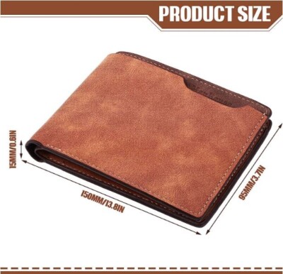 Custom LED ZEPPELIN Leather Bi Fold Wallet - Laser Engraved Wallet