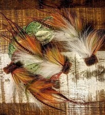 MUSKY FLIES articulated 5/0 hooks muskies muskie PROVEN fly fishing 