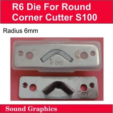 R6 Replacement Die For Round Corner Cutter S100 