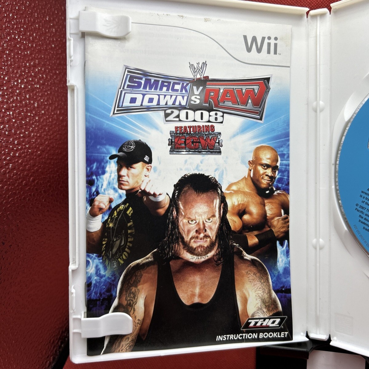 WWE SmackDown vs. Raw 2008 Featuring ECW (Nintendo Wii, 2007