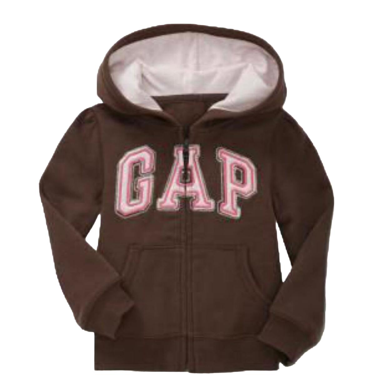 NWT GAP Arch Logo Hoodie Sweatshirt Activewear Carob Brown