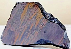 Perfect Display Size Gold Sheen Obsidian w/Snowflakes Utah Healing  3.5”