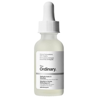 The Ordinary  Salicylic Acid 2% Solution, Exfoliating Serum for Acne 1 oz