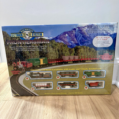 Bachmann 24006 Frontiersman N Scale Train Set E-Z Track Factory Sealed NOS