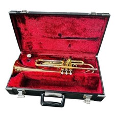 Yamaha YTR-3325 Trompete Gold Betrieb bestätigt YTR3325 Koffer Mundstück...