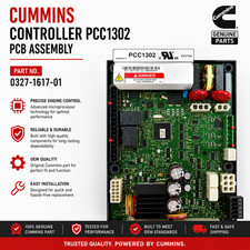 CUMMINS CONTROLLER  PCC 1302  PART NO. 0327-1617-01   PCB ASSEMBLY