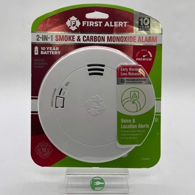 New First Alert 2-In-1 Smoke & Carbon Monoxide Alarm 1046803