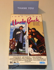 Uncle Buck VHS 1989 John Candy Macaulay Culkin