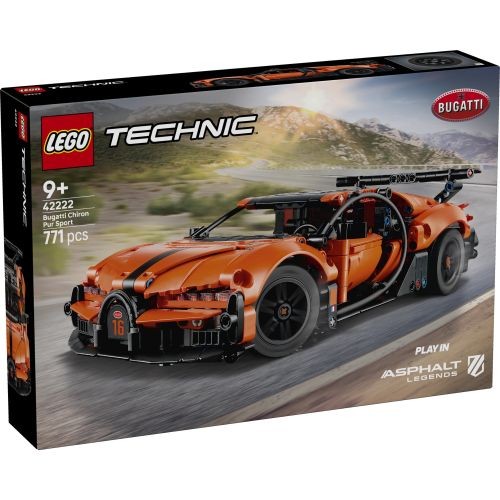 LEGO 42222 Hyper Car Bugatti Chiron Pur Sport - Immagine 6