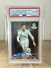 2017-18 Topps Chrome UCL Cristiano Ronaldo #93 for sale | eBay