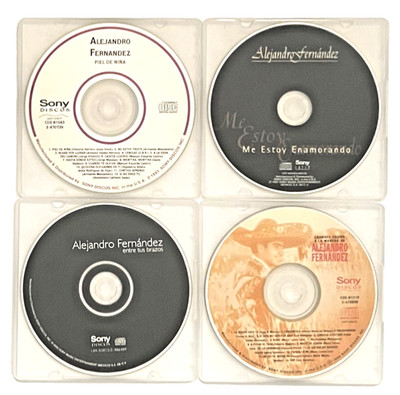 Alejandro Fernandez CD Lot 90 s Latin Pop Music Mariachi Ranchera Exitos Spanish