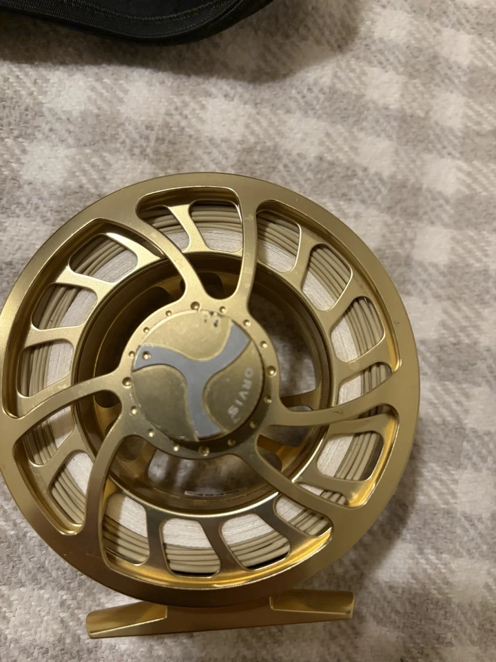 Carrete de pesca con mosca Orvis Mirage III dorado Foto 2 de 4