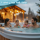 91" L X 91" W X 23" H Square Hot Tub Cover Thermal Bubble Waterproof Pool Spa Co 313105270248