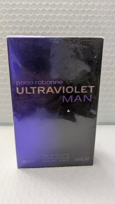 ULTRAVIOLET MAN by Paco Rabanne EAU DE TOILETTE Spray 3.4 OZ/100 ML MEN SEALED