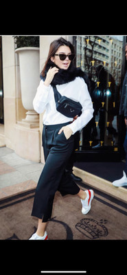 Prada Nylon bum belt dad bag ASO Kendall