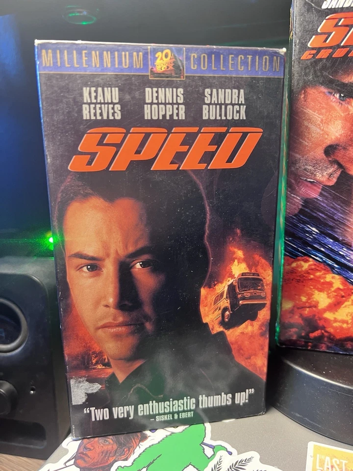 Speed & Speed 2: Cruise Control VHS Lot - 1990s Keanu Reeves Sandra Bullock - Image 2 of 4