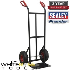 Sealey Sack Truck with PU Tyres 250kg Capacity Premier Heavy-Duty