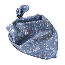 24"x24" Cotton Neckerchief for Men Multicolored Patterned Scarf with Buckle
