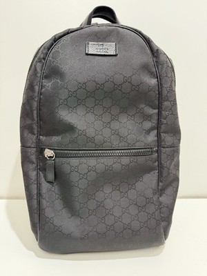 Gucci Rucksack  449181 G1XYN  GG Supreme Canvas Black Backpack *Authentic*