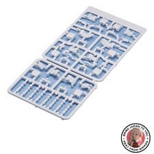 Wave Option System Series NEW F-Hand Square S White Plastic Model Part OP-762
