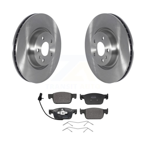 Disc Brake Rotors And Semi-Metallic Pads Front Kit For Audi A4 Quattro - Picture 7 of 11