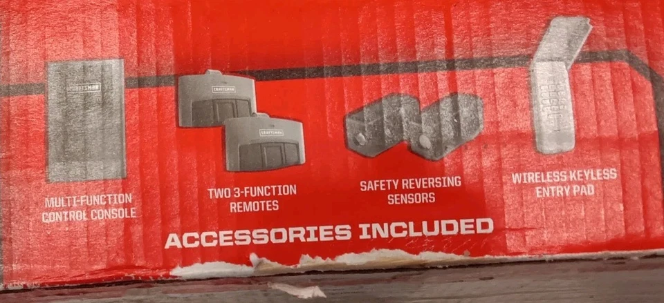 Craftsman ½ HP Chain Drive Garage Door Opener | Model 54985 | NEW SEALED - Image 2 of 4