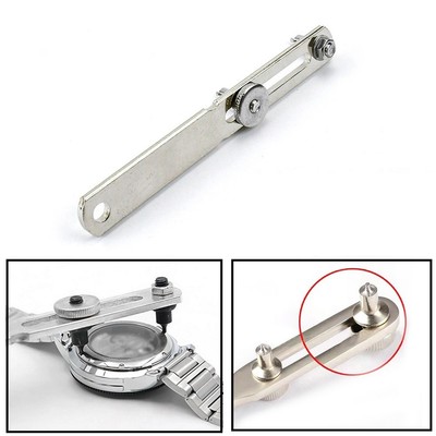Premium Watchmaker's Stainless Steel Back Case Cover Opener Remover Wrench