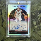 2025-26 Topps Hoops Vince Carter 1989 Signatures Auto Autograph #89S-VC Raptors