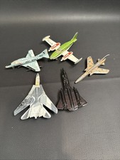 Lot Of Die Cast Metal Vintage Planes Navy Cessna Lockheed Etc