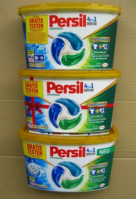 Persil 4 in 1 Discs Universal Vollwaschmittel tiefenrein 3 x 20 WL = 60 WL - Bild 1 von 4