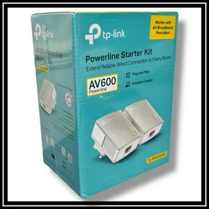 TP-LINK AV600 Kit de démarrage d'adaptateur de ligne de puissance Nano - TL-PA4010KIT