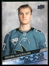 2020-21 Upper Deck #711 Fredrik Handemark
