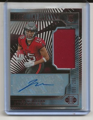 2024 Illusions Jalen McMillian RC Bronze First Impressions Jersey Auto # 085/299
