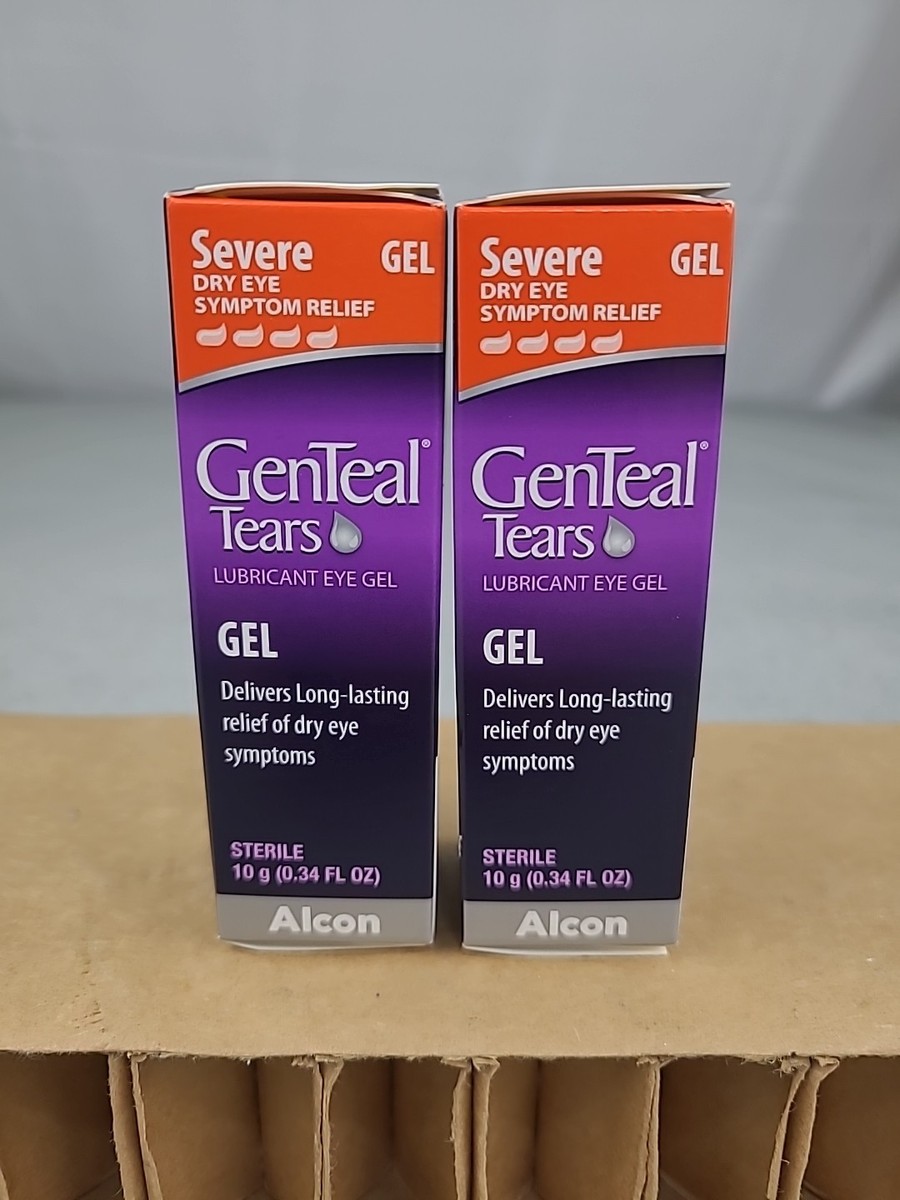 GenTeal Tears Severe Dry Eye Lubricant Gel 0.3 fl oz EXP 02/27 | eBay