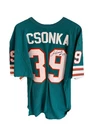 Larry Csonka #39 Miami Dolphins Autographed Football Jersey Size 48