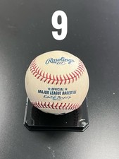 Used Authentic Rawlings MLB baseball 2017 Rob Manfred (ball 9) *FREE SHIPPING*