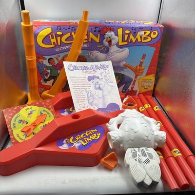 1994 Chicken Limbo Electronic Party Game Milton Bradley Complete Tested Works