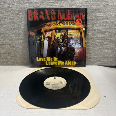 BRAND NUBIAN Love me Or Leave me Alone 12'' Vinyl Record 1993 ELEKTRA 0-66337