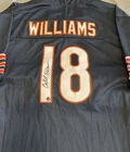 Caleb Williams Signed Chicago Bears Custom Football Jersey - Certified