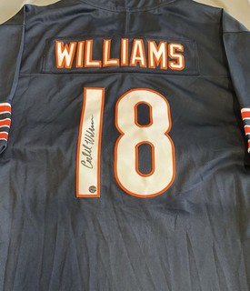 Caleb Williams Signed Chicago Bears Custom Football Jersey Certified