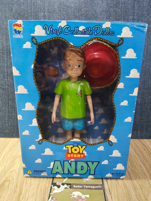 Andy Toy Story Medicom Toy VCD Vinyl Collectible Dolls Disney