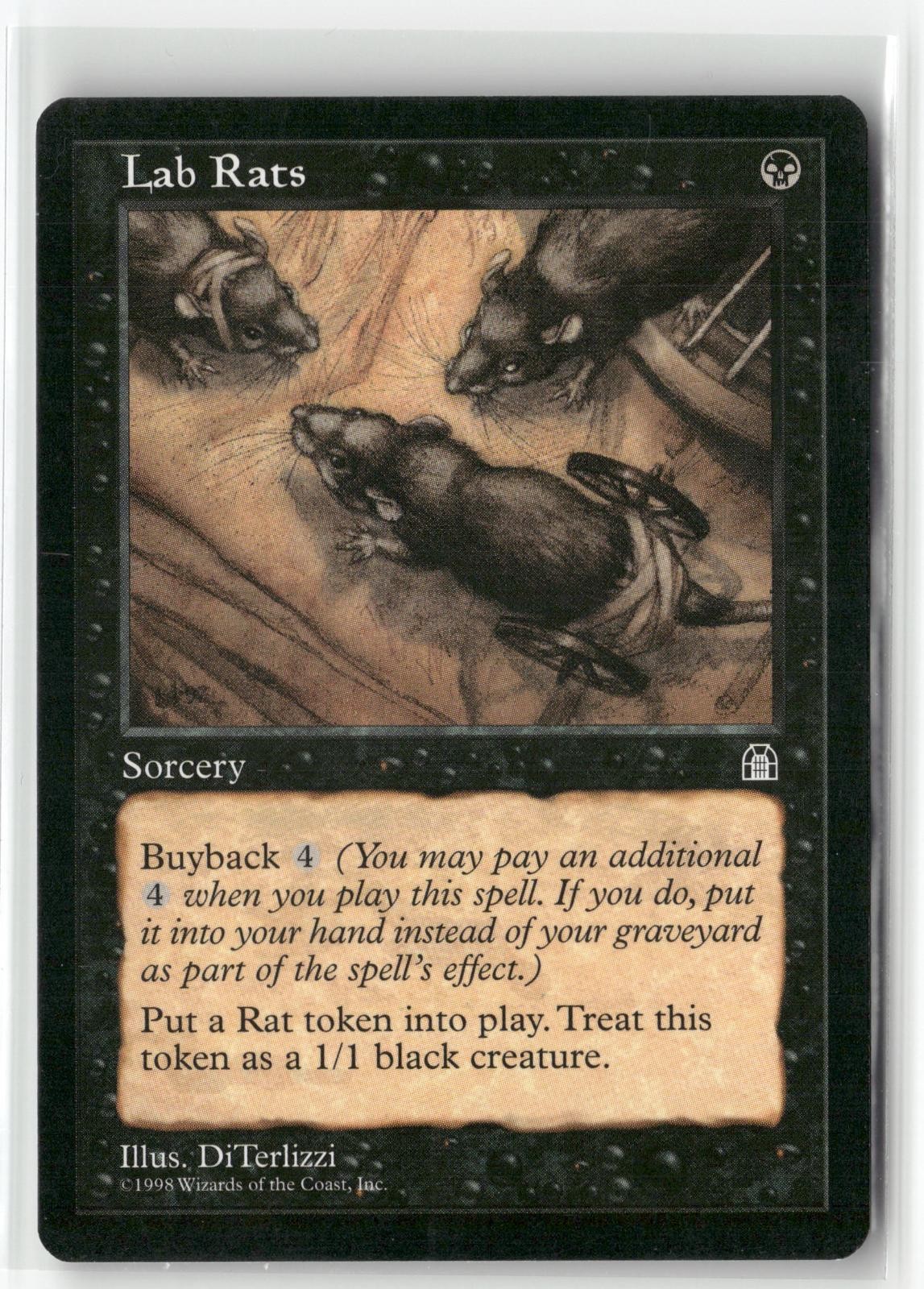 Lab Rats Common Stronghold Magic: The Gathering Near Mint