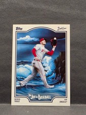 MIKE TROUT - 2025 Topps X Bob Ross the Joy of Baseball #3 Angels