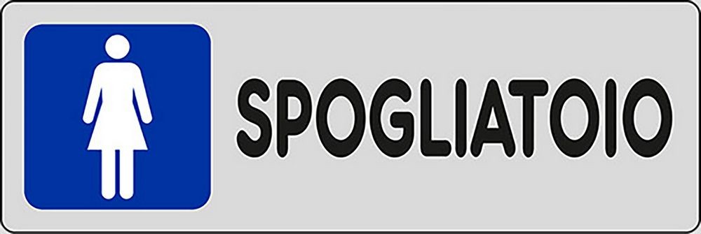 Adhesivo Vestuarios Mujeres Gimnasios Tiendas Piscinas 15CMx5CM START