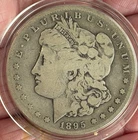 1895-S KEY DATE  $1 Morgan Silver Dollar Good or better