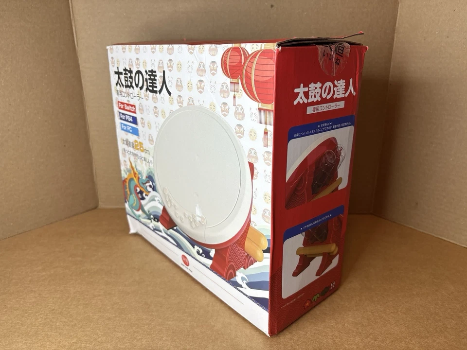 Набор контроллеров Hori Taiko No Tatsujin Drum Bachi для Nintendo Switch открытая коробка - Изображение 4 из 4