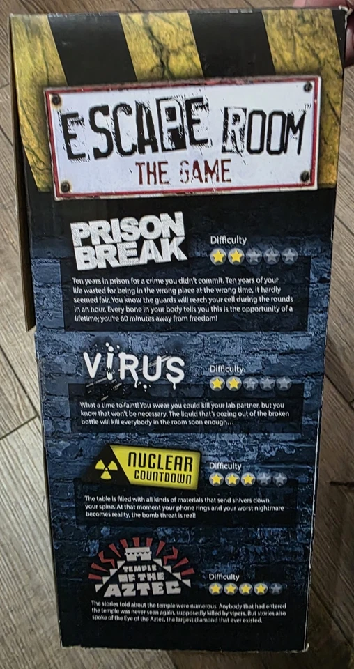 Escape Room The Game New Sealed Chrono Decoder Included -4 Thrilling Escape Room - Image 3 of 4