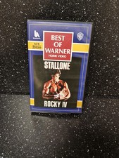 Cassette vidéo VHS K7 Stallone Rocky 4 best of Warner 