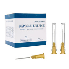 25 Gauge 1 Inch Needle,100 PCS Luer Lock Industrial Dispensing Accessories Ne...